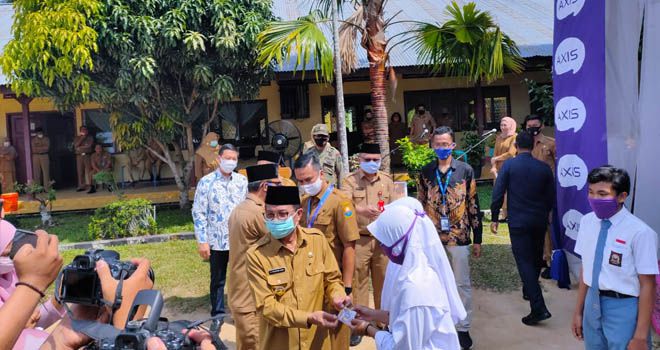 5 Ribu Siswa SMAN/SMKN di Provinsi Jambi Dapat Kuota Internet Gratis PJJ dari PT XL Axiata
