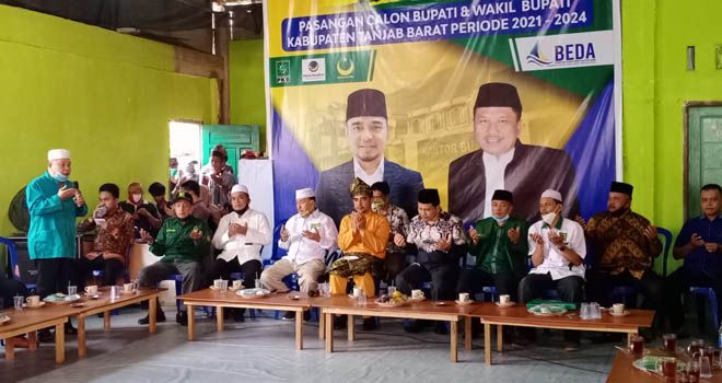Muklis-supardi Lakukan Doa Bersama Jelang Daftar Ke KPU