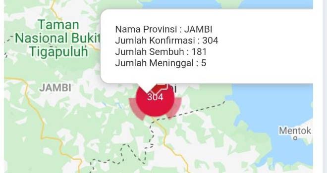 Menyejukkan !! 11 Pasien Covid19 di Jambi Dinyatakan Sembuh Hari Ini