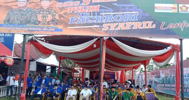 Para Ketua Parpol Pengusung Bakal Ikut Hantarkan FU-Syafril Daftarkan ke KPU