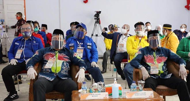 Didampingi Beberapa Tokoh, Hamas-Apri Daftar ke KPU