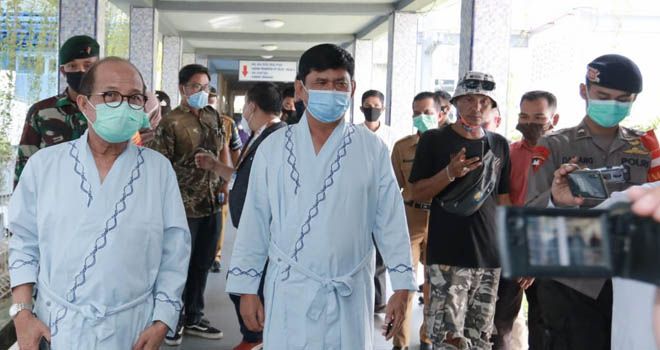 Fachrori-Syafril Jalani Tes Kesehatan