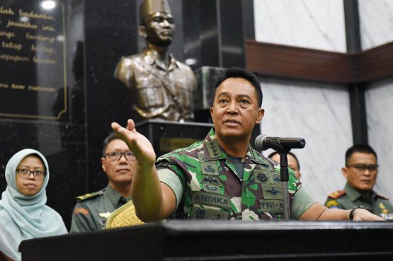 Kepala Staf TNI Angkatan Darat Jenderal TNI Andika Perkasa-