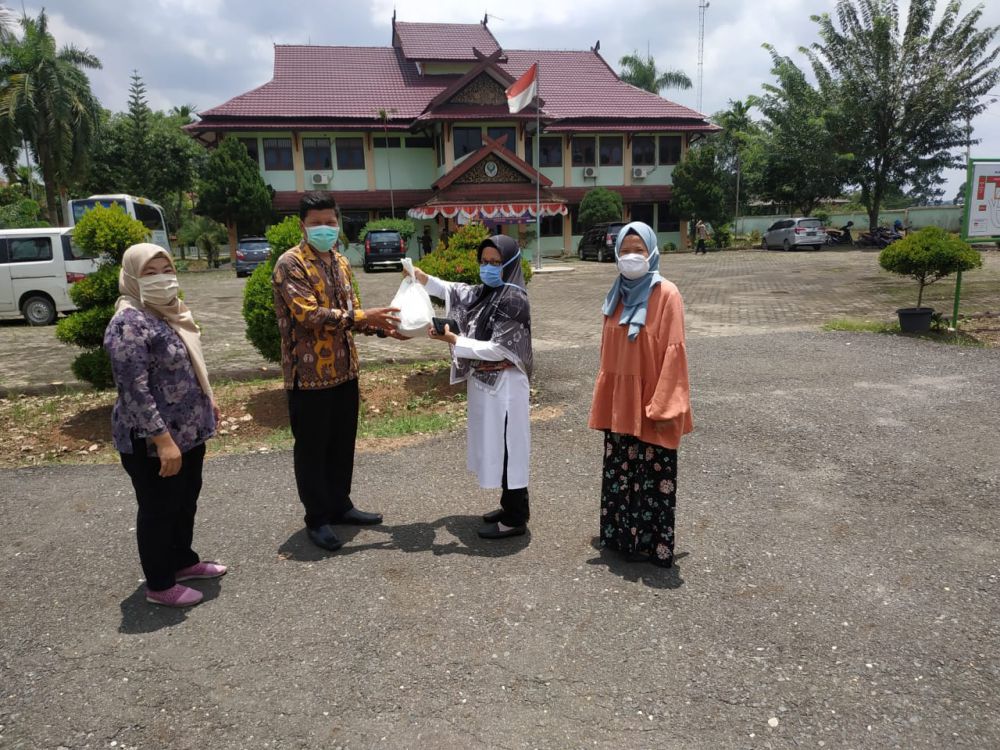 Jurnalis Perempuan Jambi Support Wartawan Terpapar Covid-19.