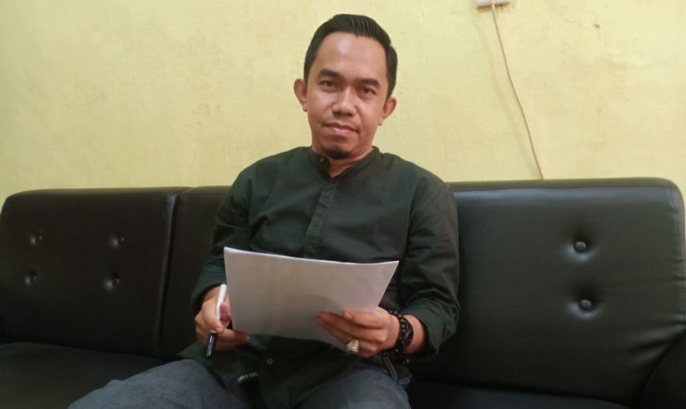 Komisioner Bawaslu Kabupaten Batanghari Iskandar SE.