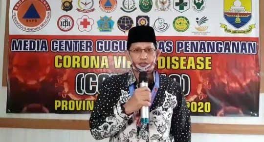 Juru bicara gugus tugas Covid19 Provinsi Jambi Johansyah.