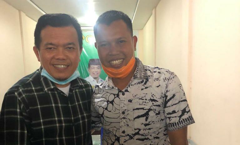 Al Haris bersama Ketua Barisan Muda Partai Amanat Nasional (BM PAN).