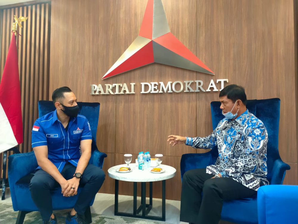 AHY Intruksikan Kader Demokrat All Out Menangkan Fachrori-Syafril.