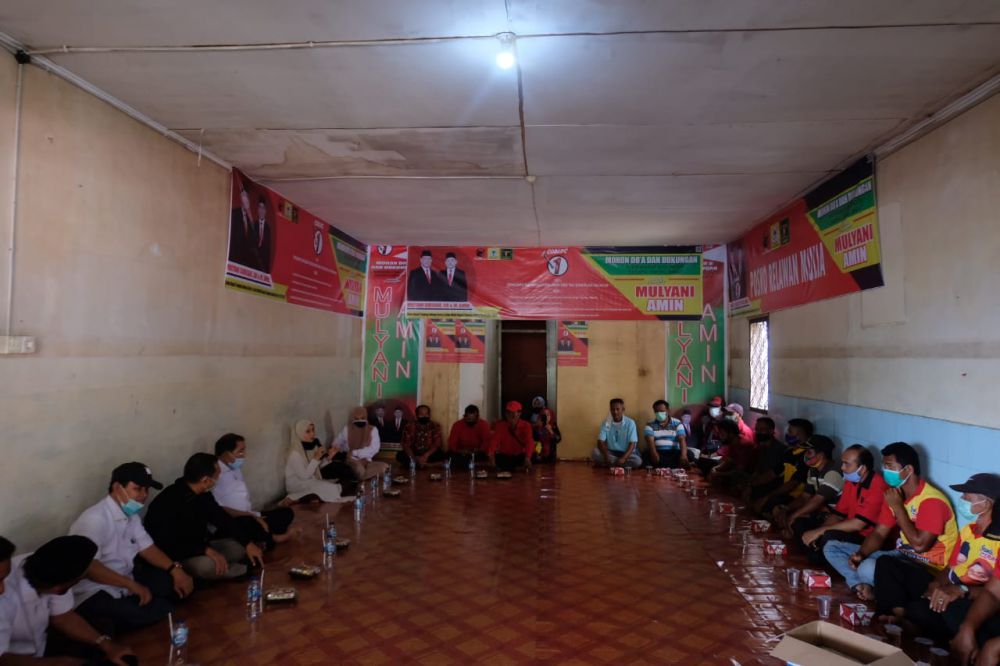 Warga Yakinkan CE-Ratu Menang Telak di Tebing Tinggi.