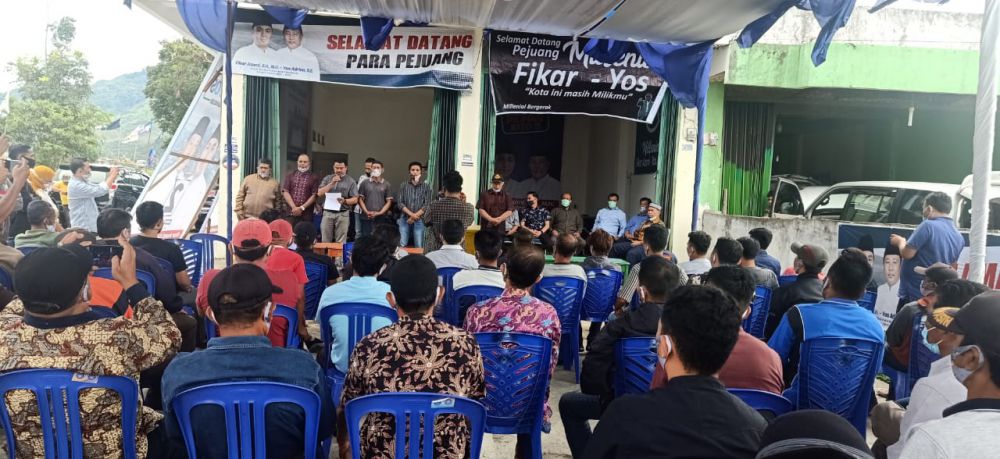 9 Desa di Basis Lawan Bulatkan Tekad Memenangkan Fikar Azami - Yos Adrino.