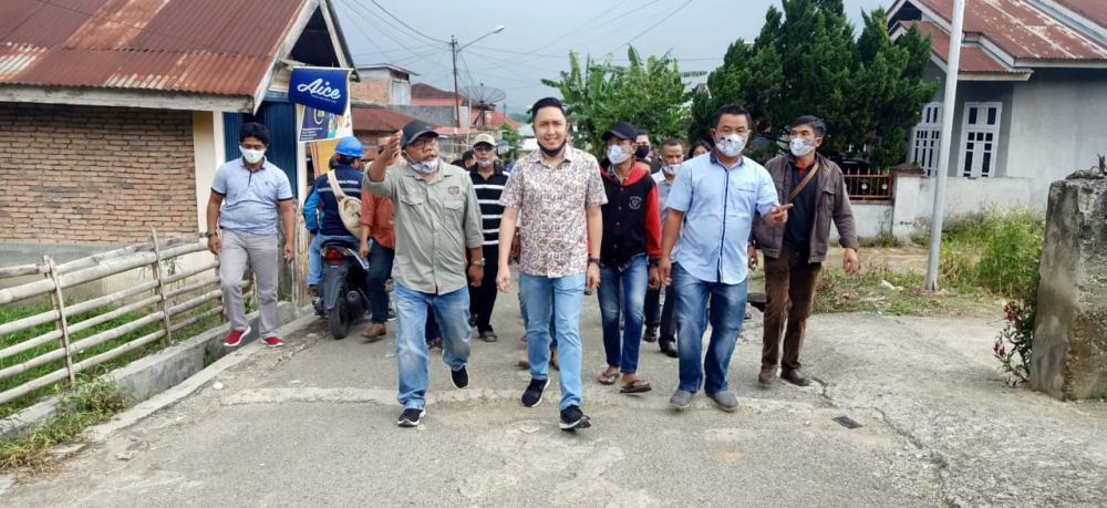 Fikar Azami Blusukan di Kecamatan Kumun Debai.