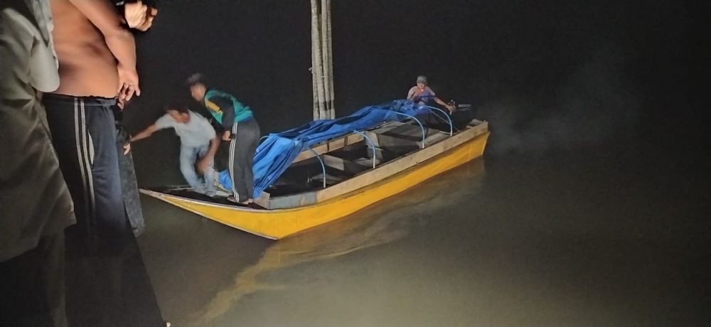 Seorang Wanita 26 Tahun Tenggelam di Sungai Kampung Laut.