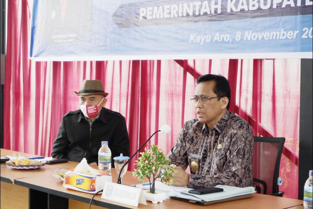 Penjabat sementara (Pjs) Gubernur Jambi, Ir.Restuardy Daud,M.Sc.