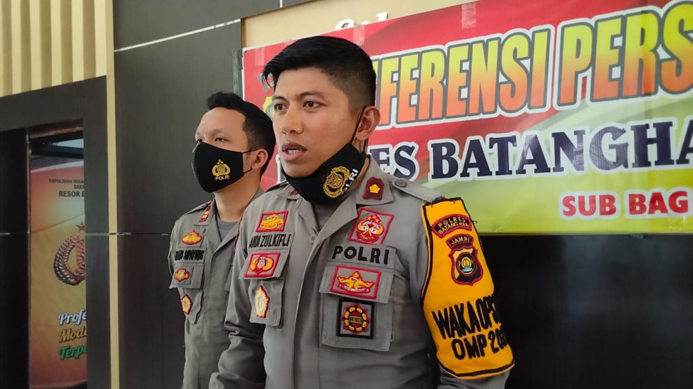 Satreskrim Polres Batanghari Sisir Tungku Pemasakan Minyak.