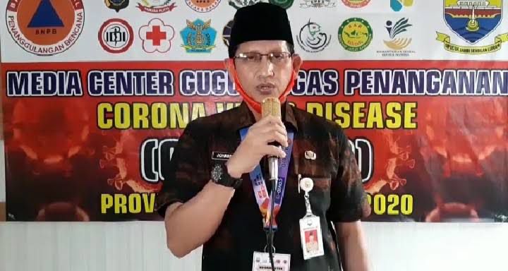 Jubir covid-19 Provinsi Jambi Johansyah.