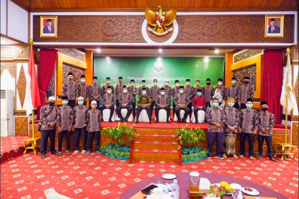 Sebanyak 83 kontingen dari Provinsi Jambi yang mengikuti MTQ Nasional XXVIII Tahun 2020.