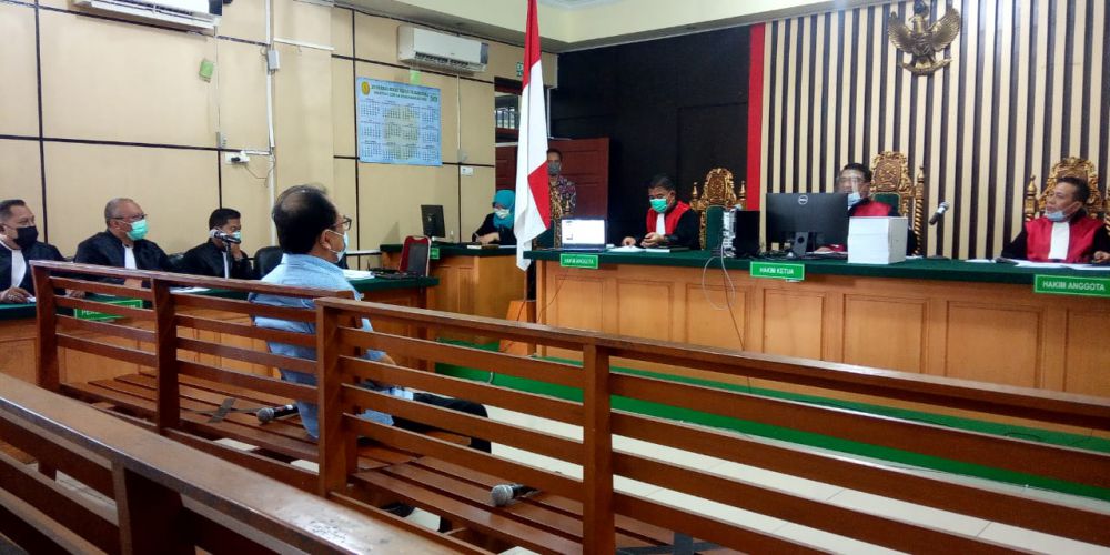 Sidang gratifikasi, Zola dan Asrul bersaksi via zoom