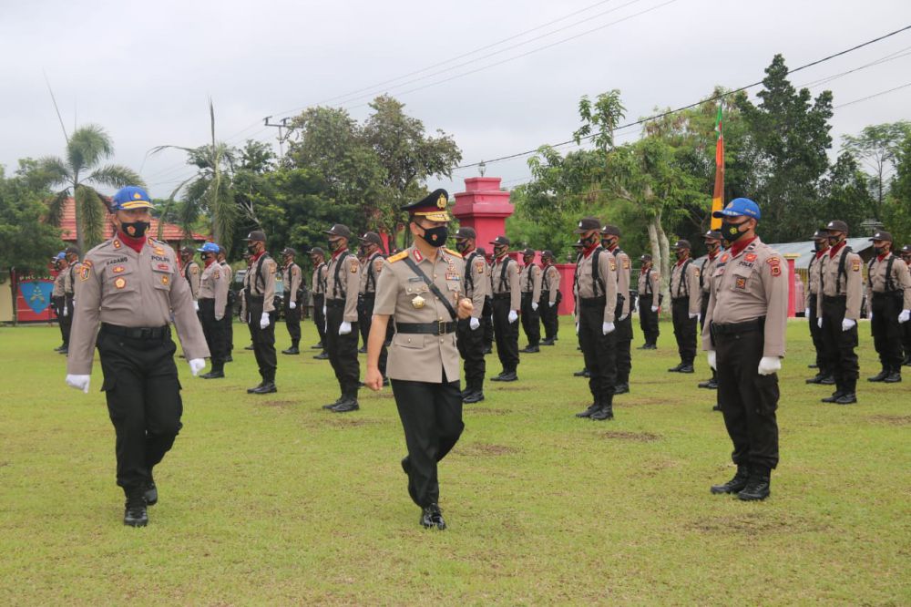 Kapolda Jadi Irup Upacara Pembukaan Pendidikan Pembentukan Bintara Polri Ta 2020 8896