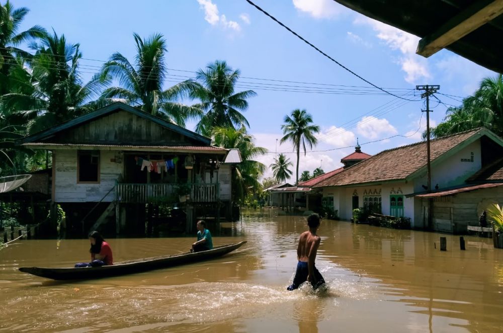 Tujuh Ribu Rumah di Batanghari Terendam Banjir