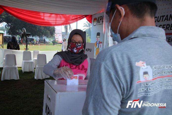 Ilustrasi pemungutan suara Pilkada 2020.