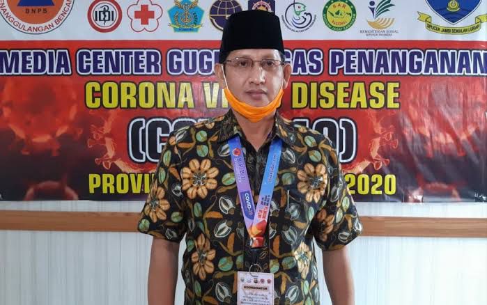 Jubir Covid-19 Provinsi Jambi Johansyah.