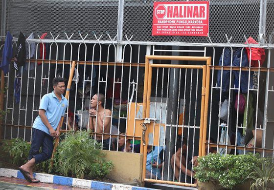 Sel narapidana kasus narkoba di Lapas Delta Sidoarjo. Jumlah penghuninya paling banyak. 