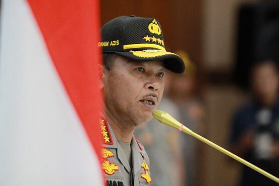 Kapolri Jenderal Pol Idham Azis memohon maaf kepada seluruh masyarakat apabila sampai saat ini ekspektasi masyarakat terhadap Polri belum maksimal (Dery Ridwansah/JawaPos.com)