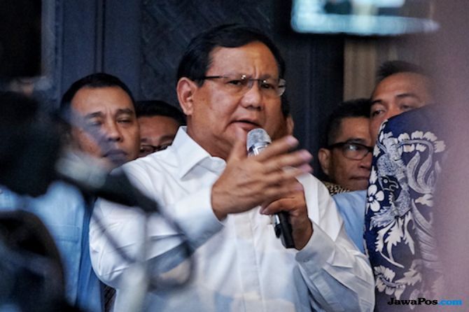 Ketua Umum Partai Gerindra Prabowo Subianto 