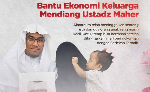 Galang dana untuk Ustadz Maaher (Instagram Yusuf Mansur)