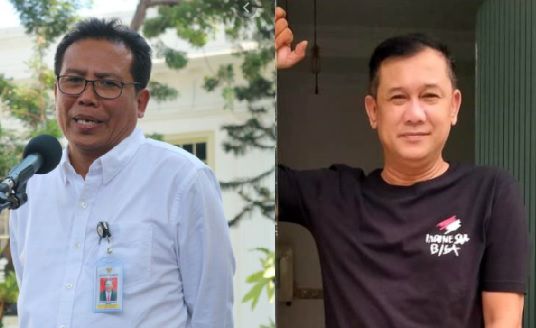 Fadjroel Rachman dan Denny Siregar.