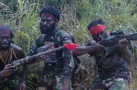 Ilustrasi - Kelompok Kriminal Bersenjata (KKB) Papua. 
