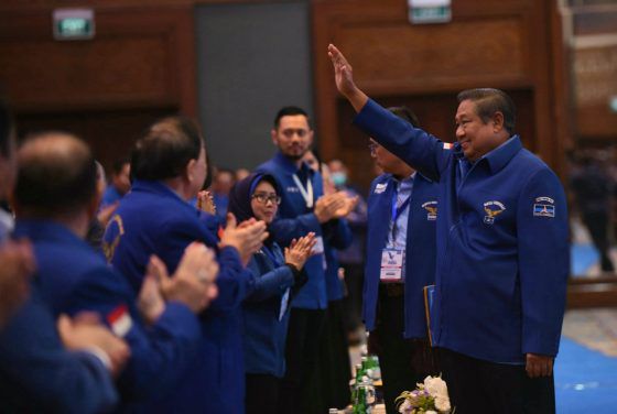 Ketua Majelis Tinggi Partai Demokrat Susilo Bambang Yudhoyono (SBY).
