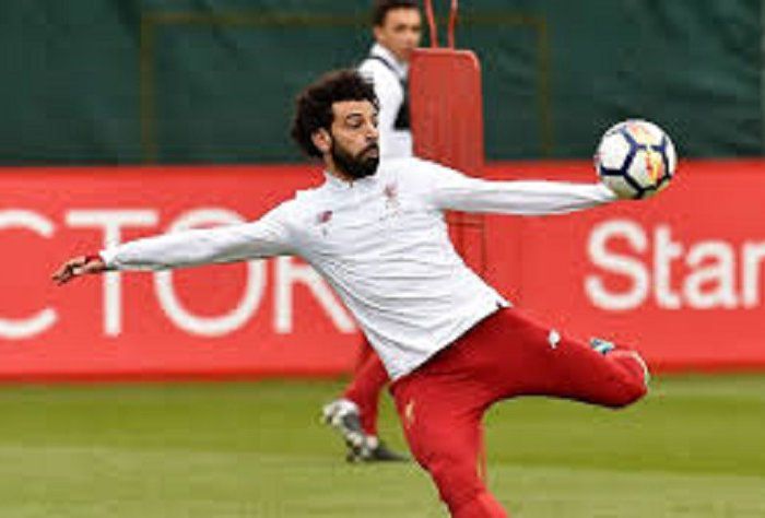 Mohamed Salah berlatih bersama Liverpool/Liverpool FC