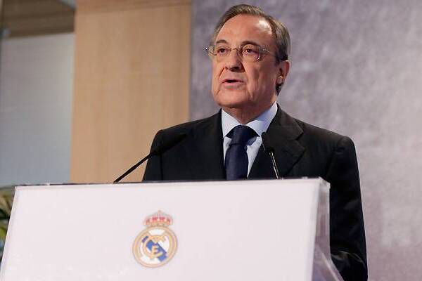 Presiden Real Madrid, Florentino Perez. (Real Madrid)