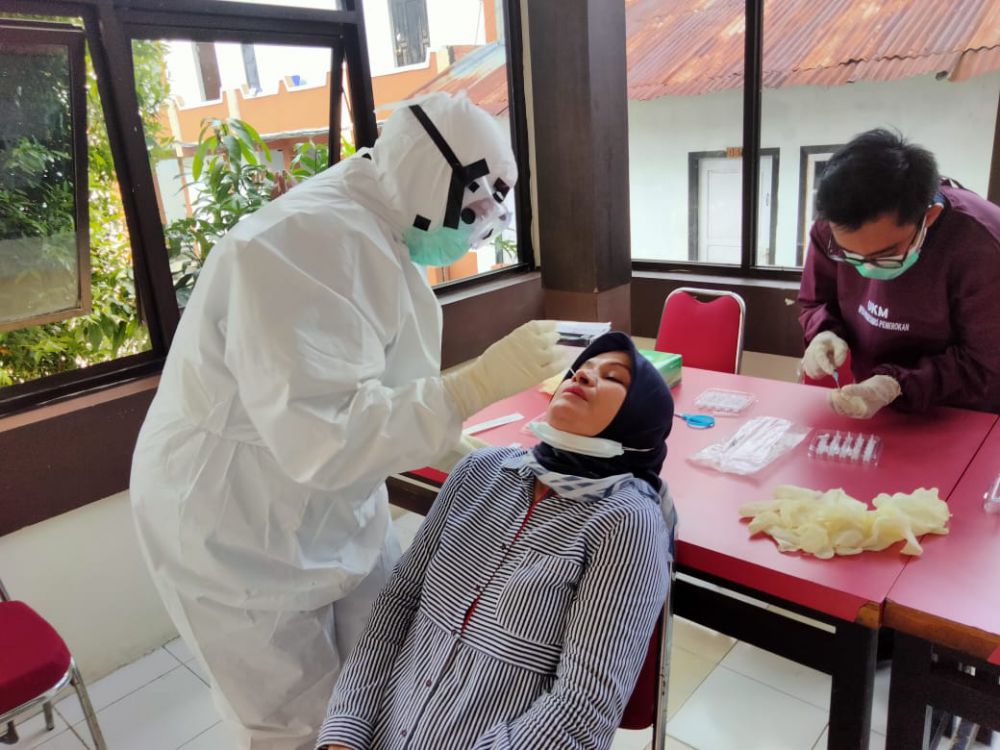 Ratusan Penyelenggara di Batanghari Dirapid Antigen.