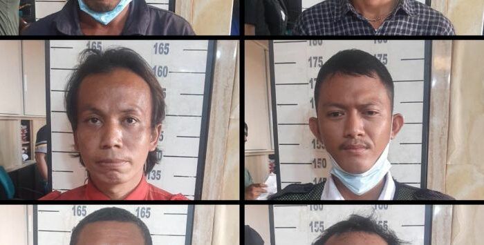 Preman Tanjung Priok yang ditangkap polisi (ist) 