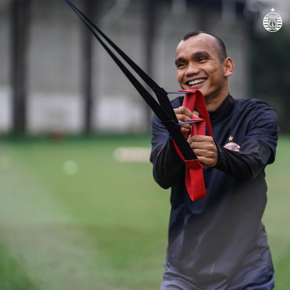 Pemain Persija Jakarta, Riko Simanjuntak. (Persija)