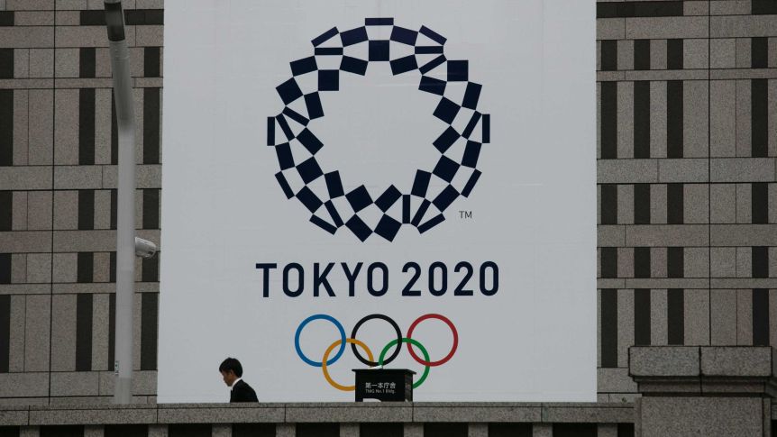 Ilustrasi Olimpiade Tokyo. (Jae C. Hong/AP)