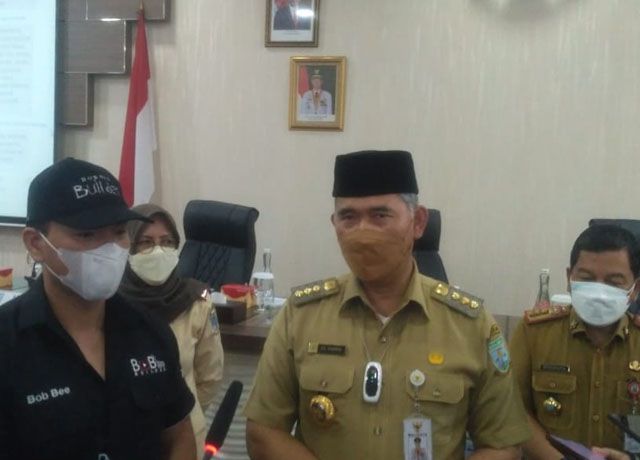 TEMPAT ISOLASI: Terlihat situasi hotel Grand Malioboro yang direncanakan dijadikan tempat isolasi pasien Covid-19. Fasha meminta Dinkes dan Inspektorat untuk mengecek kelayakan hotel.