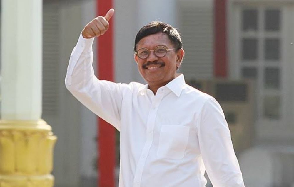 Menteri Komunikasi dan Informatika Johnny G. Plate.