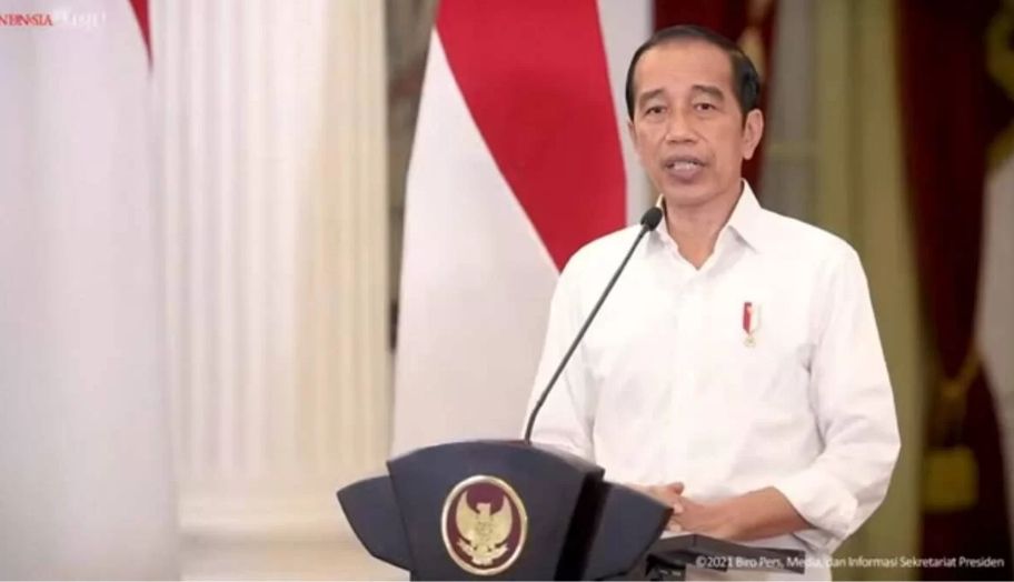 Tangkapan layar Youtube Setpres, Presiden Joko Widodo (Jokowi) mengumumkan perpanjangan PPKM