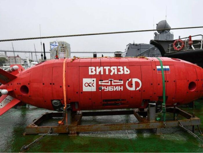Ilustrasi drone bawah laut Rusia, Vityaz-D. 