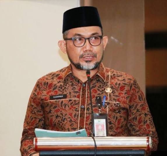 Sekretaris Daerah Provinsi Jambi Sudirman.