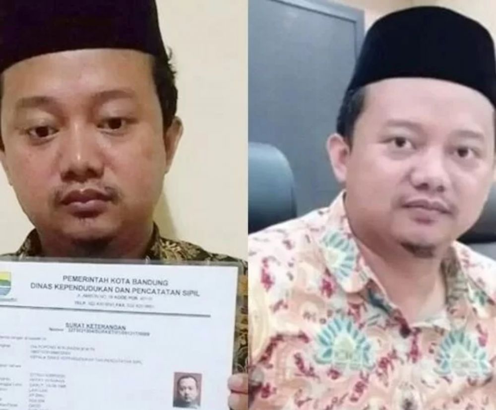 Herry Wirawan, guru pesantren abal-abal memperkosa 21 santriwati. 