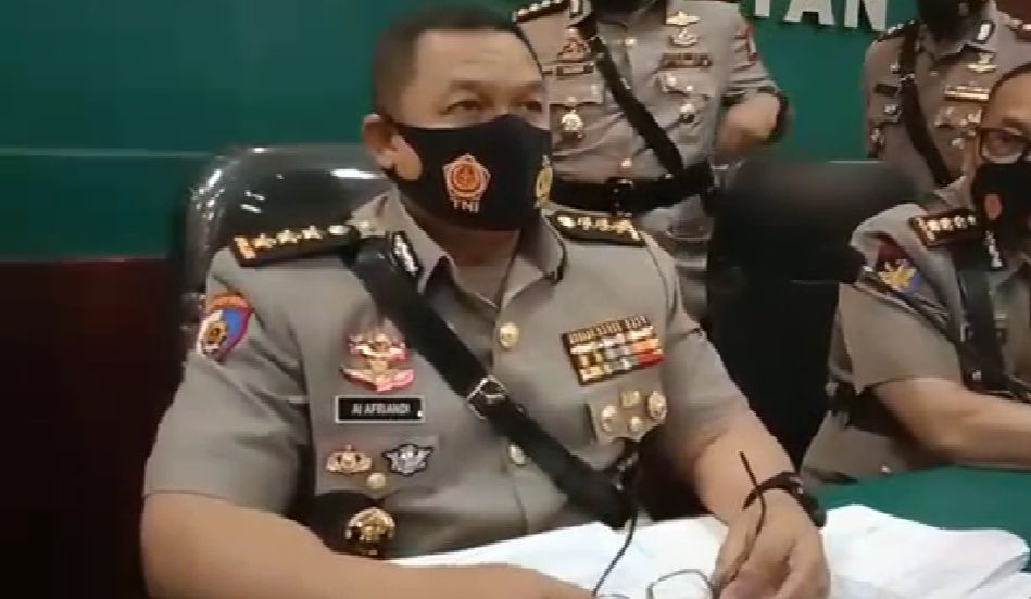 Pimpinan sidang, Kombes Pol Ai Afriandi.