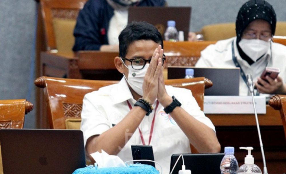Menteri Pariwisata dan Ekonomi Kreatif (Menparekraf) Sandiaga Uno.