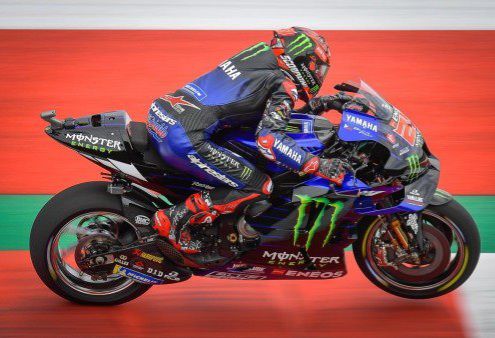 Pebalap Monster Yamaha Energy, Fabio Quartararo, berhasil pole position usai tampil impresif dalam kualifikasi MotoGP Mandalika 2022, Sabtu, 19 Maret 2022.