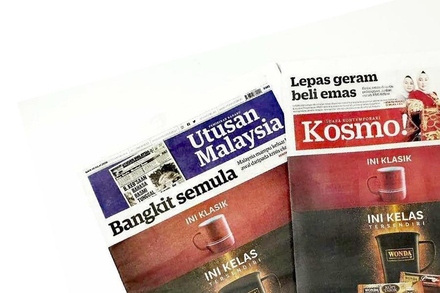 Utusan Malaysia salah satu koran tertua di negeri Jiran yang kini dihadapkan kesulitan keuangan.
