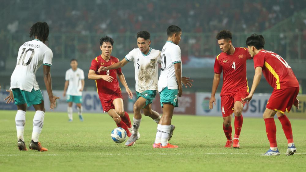 Pemain Timnas Indonesia U-19, Marcelino Ferdinand.