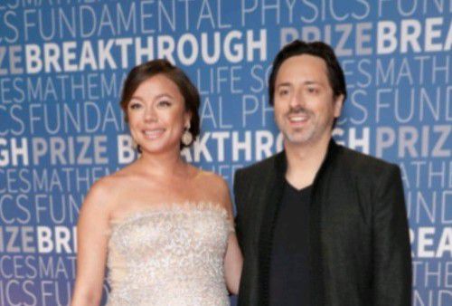 Bos Google Sergey Brin dan Istrinya Nichole Shanahan. 